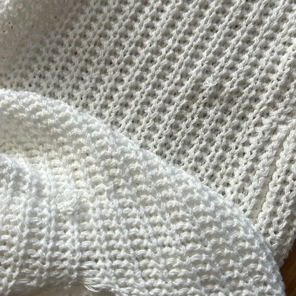 Lspace Kihei mesh dress white crochet size large - Picture 5 of 5